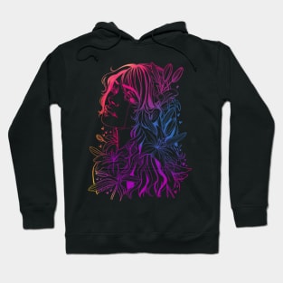 GRADIENT SAD LILY Hoodie